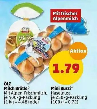 PENNY ölz Milch Brötle Oder Mini Bussi Angebot