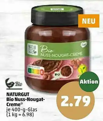 PENNY Naturgut Bio Nuss-nougat-creme Angebot