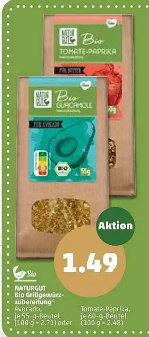 PENNY Naturgut Bio Grillgewürzzubereitung Angebot