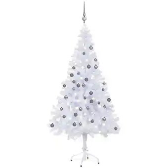 ManoMano Künstlicher Weihnachtsbaum,Kunstbaum mit LEDs & Kugeln 180 cm 620 Zweige vidaXL Angebot