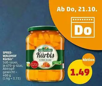 PENNY Spreewaldhof Kürbis Angebot