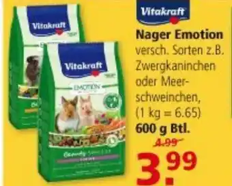 Multi Markt Vitakraft Nager Emotion 600g Btl. Angebot