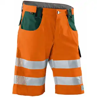 ManoMano Kübler Reflectiq Shorts psa 2 warnorange/moosgrün Gr. 56 - Orange Angebot