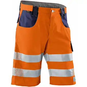 ManoMano Kübler Reflectiq Shorts psa 2 warnorange/dunkelblau Gr. 54 - Orange Angebot