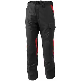 ManoMano Kübler Vita cotton+ Hose schwarz/mittelrot Gr. 114 - Schwarz Angebot