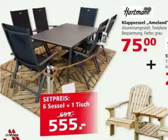 Multi Markt Hartman Klappsessel Ameland Angebot