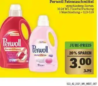 Marktkauf Perwoll Feinwaschmittel Angebot