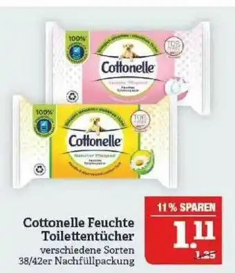 Marktkauf Cottonelle Feuchte Toilettentücher Angebot