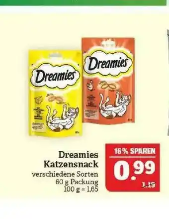 Marktkauf Dreamies Katzensnack Angebot