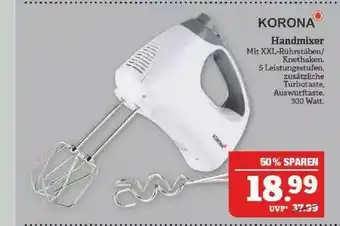 Marktkauf Korona Handmixer Angebot