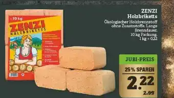 Marktkauf Zenzi Holzbriketts Angebot