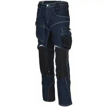 ManoMano Kübler Practiq Jeanshose dunkelblau/schwarz Gr. 44 - Blau Angebot