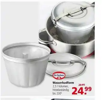 Multi Markt Wasserbadform Dr. Oetker Angebot