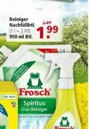 Multi Markt Reiniger Nachfüllbtl. Angebot