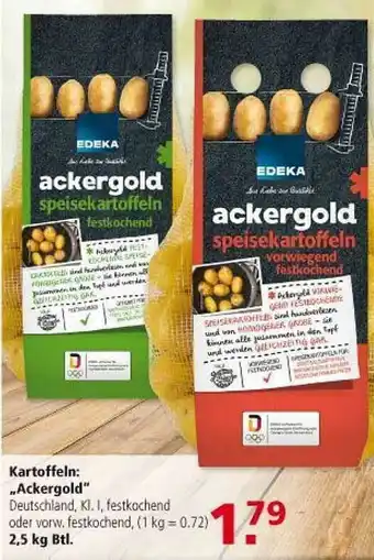 Multi Markt Kartoffeln: „ackergold” Angebot