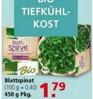 Multi Markt Blattspinat Edeka Bio Angebot