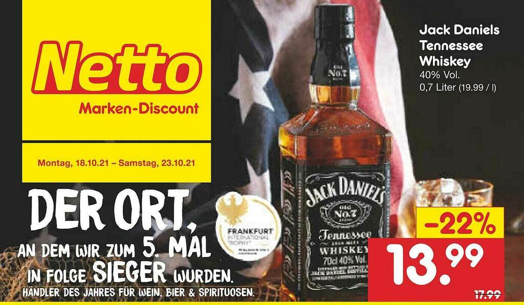 Jack daniels bei netto Clearance
