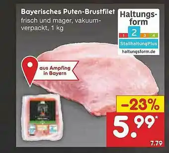 Netto Marken-Discount Bayerisches Puten-brustfilet Angebot