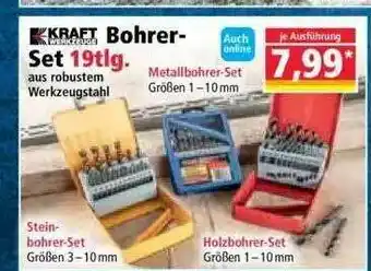 Norma Kraft Bohrer-set 19tlg. Angebot