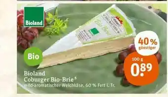 tegut Bioland Coburger Bio-brie Angebot