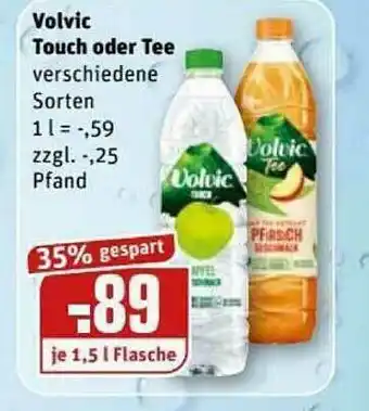 REWE Kaufpark Volvic Touch Oder Tee Angebot