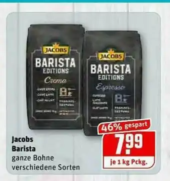 REWE Kaufpark Jacobs Barista Angebot