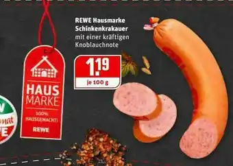 REWE Kaufpark Rewe Hausmarke Schinkenkrakauer Angebot