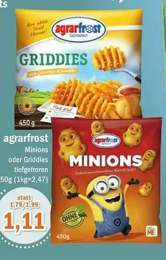 Aktiv Irma Agrarfrost Minions Oder Griddies Tiefgefroren Angebot