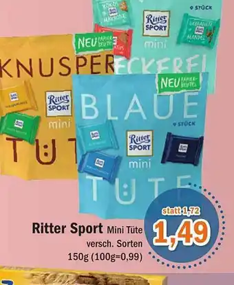 Aktiv Irma Ritter Sport Mini Tute Angebot