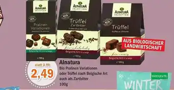 Aktiv Irma Alnatura Bio Pralinen Variationen Oder Trüffel Nach Belgische Art Auch Als Zartbitter Angebot