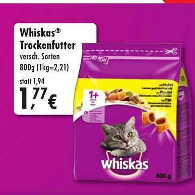 whiskas biscuits 2kg