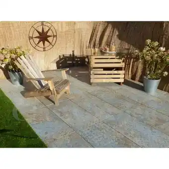 ManoMano Vintage terrasse 20 m² - 40 Fliesen Angebot