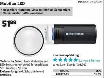 Conrad Mobilux Led Eschenbach Angebot