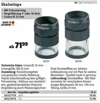 Conrad Eschenbach Skalenlupe Angebot