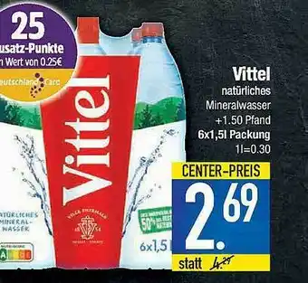 E-Center Vittel Natürliches Angebot