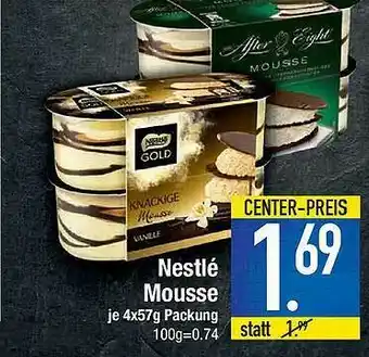 E-Center Nestlé Mousse Angebot