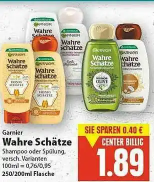 E-Center Garnier Wahre Schätze Angebot