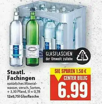 E-Center Staatl. Fachingen Angebot