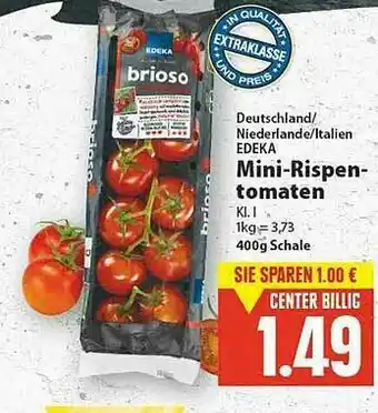 E-Center Deutschland Niederlande Italien Edeka Mini-rispentomaten Angebot