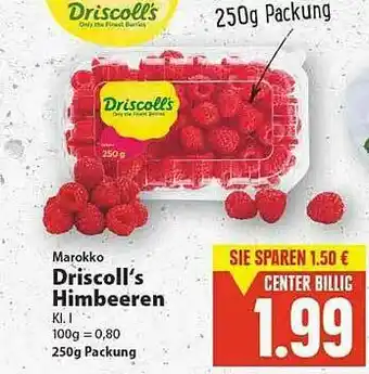 E-Center Marokko Driscoll's Himbeeren Angebot