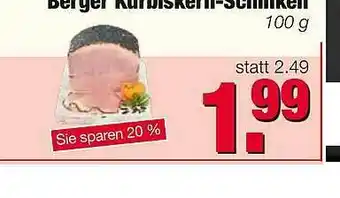 Edeka Scherer Berger Kürbiskern-schinken Angebot