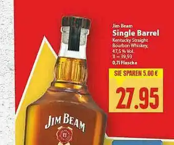 E-Center Jim Beam Single Barrel Angebot