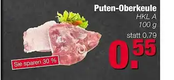 Edeka Scherer Puten-oberkeule Angebot