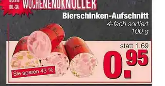 Edeka Scherer Bierschinken-aufschnitt Angebot