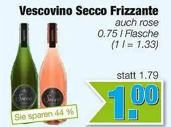 Edeka Scherer Vescovino Secco Frizzante Angebot