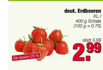 Edeka Scherer Erdbeeren Angebot