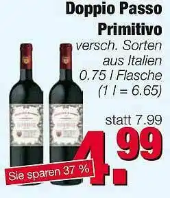 Edeka Scherer Doppio Passo Primitivo Angebot