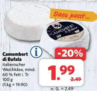 Combi Camembert di Bufala 100g Angebot