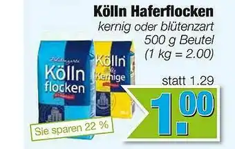 Edeka Scherer Kölln Haferflocken Angebot