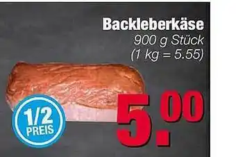 Edeka Scherer Backleberkäse Angebot